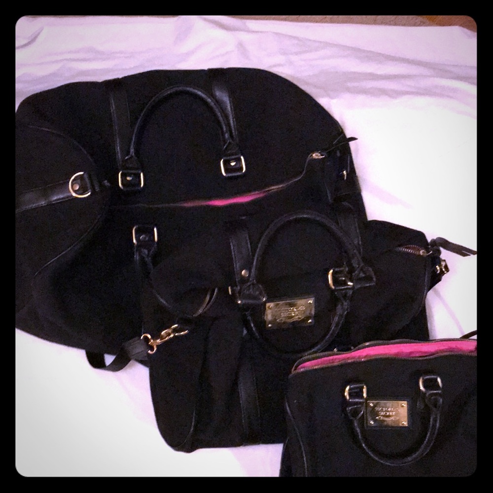 3-piece VS luggage set - weekender, day and night!